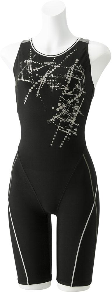 スピード Speedo スイミング スプラッシュドットルースンニースキン レディース Splash Dot Loosen Kneeskin 水泳 水着 スイムウェア 縫込み型カップ付き プール  SFW12059 SVの通販は 7,047円