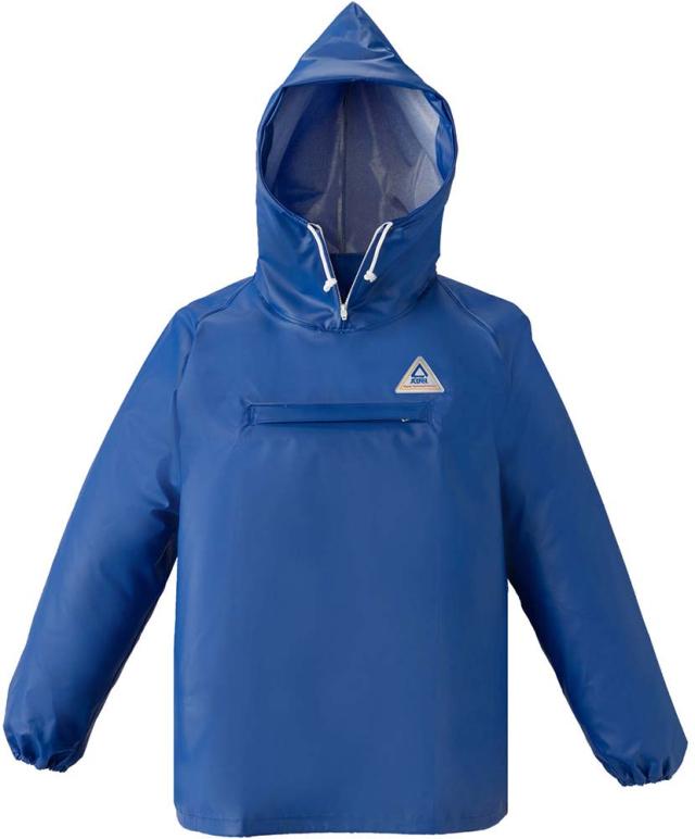 ロゴス LOGOS アウトドア レインアタッカー ヤッケ メンズ ブルー 4L ジャケット アウター 作業服 キャンプ 耐寒性 軽量 防水 撥水 水産業 沿岸作業 養殖業 耐油 レインウェア  12535009