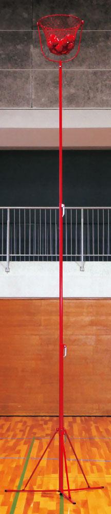 トーエイライト TOEI LIGHT 【メーカー直送品】 玉入台 赤 高さ5m 学校 体育 授業 器具 スタンド 運動会 大会 イベント レクリエーション チーム 団体 玉入れ 競技 競走 老若男女  B2623R