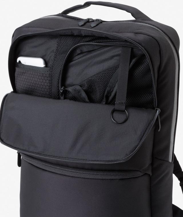 ザ・ノース・フェイス THE NORTH FACE アウトドア シャトルデイパックスリム Shuttle Daypack Slim リュック バックパック かばん 15.5L ビジネス 仕事 通勤 機能的 スリム シンプル  NM82330 K