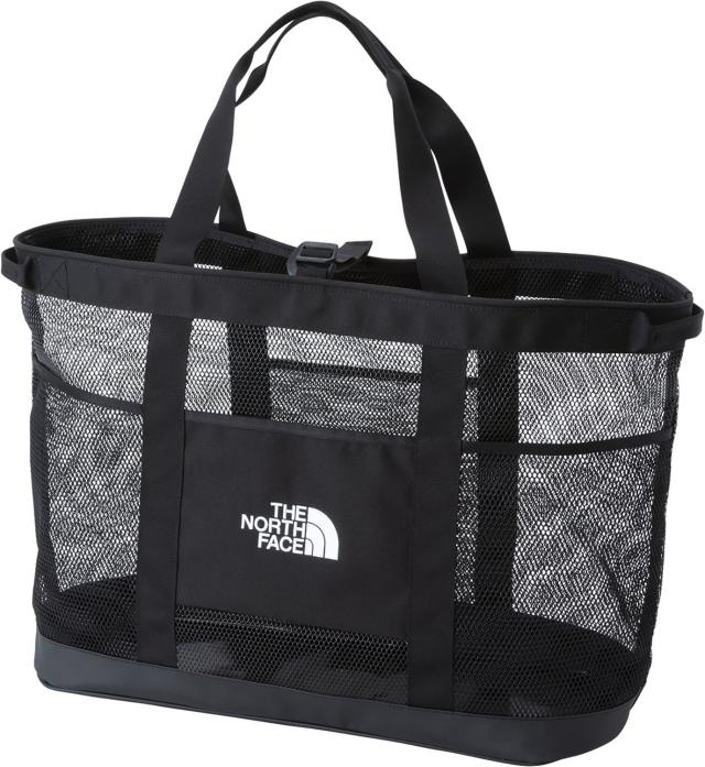 ザ・ノース・フェイス THE NORTH FACE アウトドア グラットンメッシュトートM メンズ レディース バッグ 手提げ かばん 44L キャンプ ギア収納 川 高耐久 高耐水 通気性 自立 マチあり お手入れ簡単  NM82401