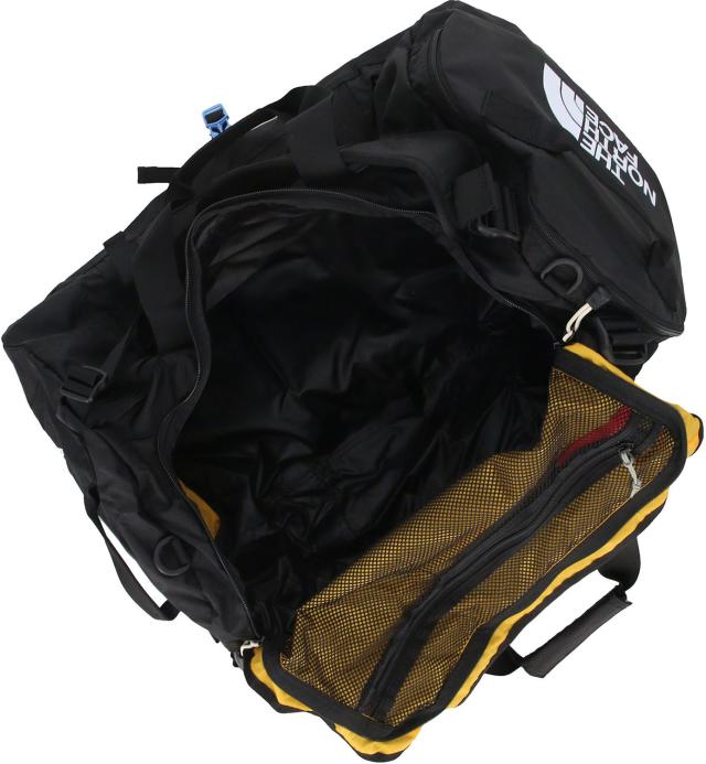 ザ・ノース・フェイス THE NORTH FACE アウトドア ナイロンダッフル50 キッズ かばん ボストンバッグ キャンプ 合宿 林間学校 修学旅行 大きめ 50L 子ども 多収納 背負いやすい 取り外し可能 NMJ72352 K_6