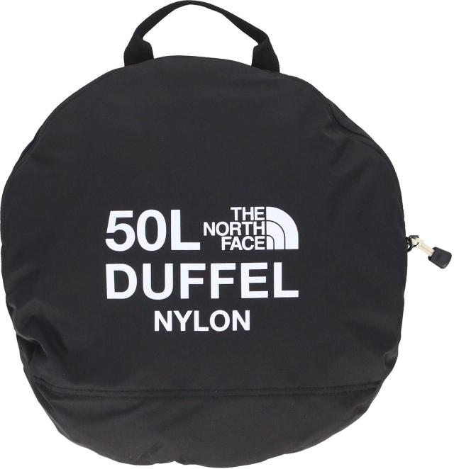 ザ・ノース・フェイス THE NORTH FACE アウトドア ナイロンダッフル50 キッズ かばん ボストンバッグ キャンプ 合宿 林間学校 修学旅行 大きめ 50L 子ども 多収納 背負いやすい 取り外し可能 NMJ72352 K_7