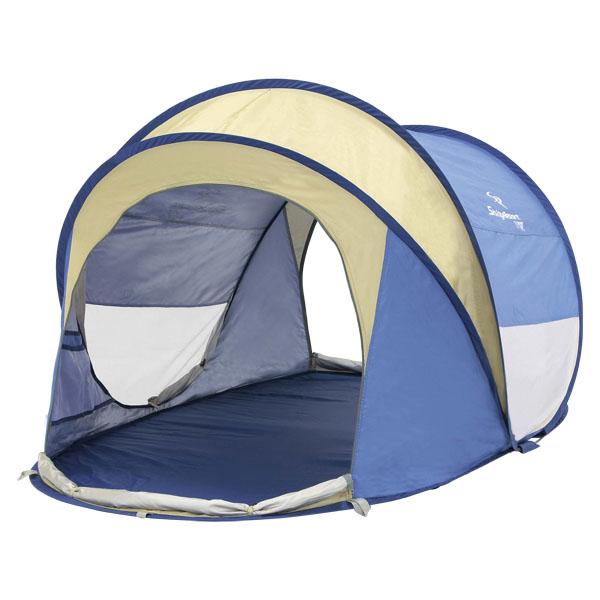 CAPTAIN　STAG キャプテンスタッグ アウトドア シャイニーリゾートポップアップシェルターUV ブルー  ワンタッチテント UA0004の通販は 8,039円