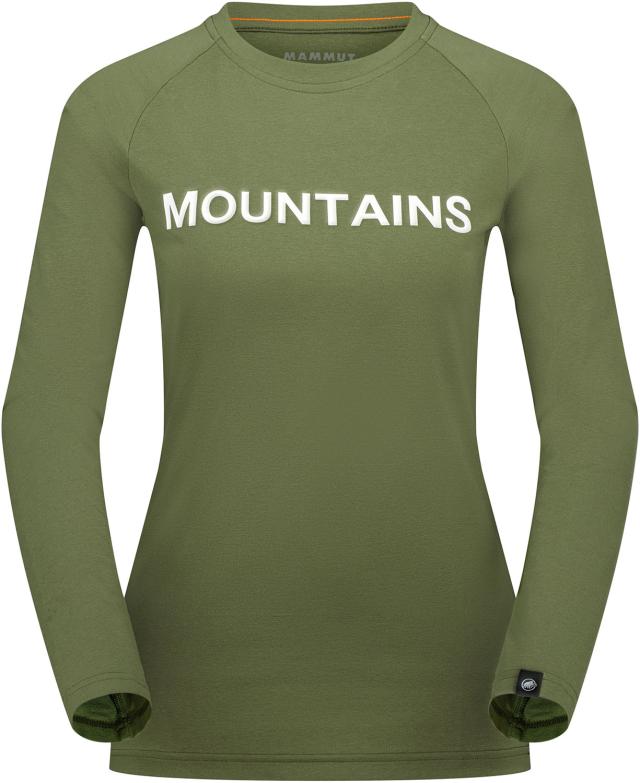 マムート MAMMUT アウトドア QD ロゴ プリント ロングスリーブ Tシャツ アジアンフィット レディース 女性 ウィメンズ 長袖Tシャツ 伸縮性 お出かけ 旅行 1016-01040  101601040_9