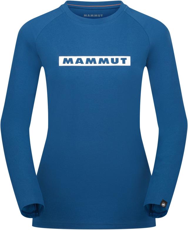 マムート MAMMUT アウトドア QD ロゴ プリント ロングスリーブ Tシャツ アジアンフィット レディース 女性 ウィメンズ 長袖Tシャツ 伸縮性 お出かけ 旅行 1016-01040  101601040_10