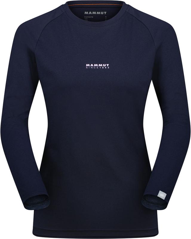 マムート MAMMUT アウトドア QD ロゴ プリント ロングスリーブ Tシャツ アジアンフィット レディース 女性 ウィメンズ 長袖Tシャツ 伸縮性 お出かけ 旅行 1016-01040  101601040_12