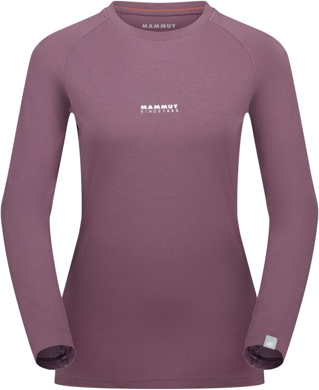 マムート MAMMUT アウトドア QD ロゴ プリント ロングスリーブ Tシャツ アジアンフィット レディース 女性 ウィメンズ 長袖Tシャツ 伸縮性 お出かけ 旅行 1016-01040  101601040_13