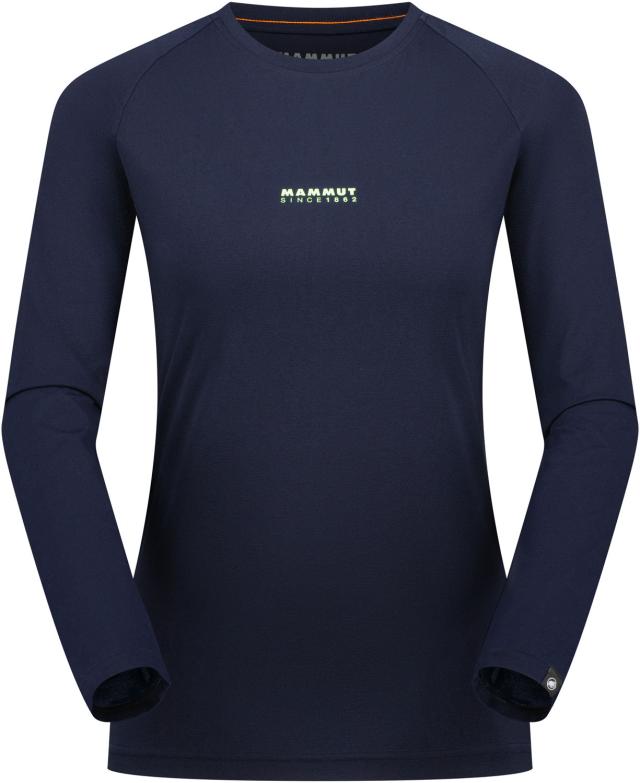 マムート MAMMUT アウトドア QD ロゴ プリント ロングスリーブ Tシャツ アジアンフィット レディース 女性 ウィメンズ 長袖Tシャツ 伸縮性 お出かけ 旅行 1016-01040  101601040_14
