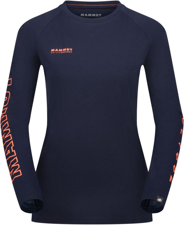 マムート MAMMUT アウトドア QD ロゴ プリント ロングスリーブ Tシャツ アジアンフィット レディース 女性 ウィメンズ 長袖Tシャツ 伸縮性 お出かけ 旅行 1016-01040  101601040_15