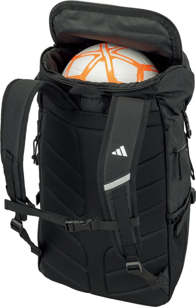 アディダス adidas サッカー ボール用デイパック 32L ブラック 黒