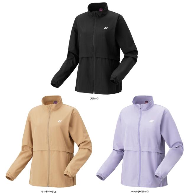 ヨネックス YONEX テニス ウィメンズウォームアップシャツ ジャケット ジャージ アウター トップス 長袖 練習 トレーニング 部活 クラブ 学生 学校 ストレッチ 制電 女性 レディース  57085