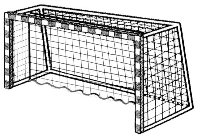 ゼットガッコウタイイク ゼット学校体育 フットサル フットサルネット
