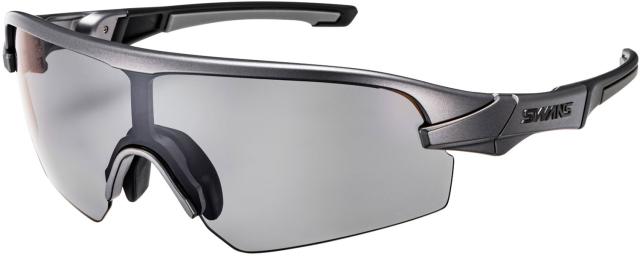 スワンズ SWANS STRIX D.A. 調光レンズモデル STX DA-0066 MGMR マットガンメタリック サングラス メンズ レディース 自転車 ランニング 熱中症対策 STRIXDA006_1