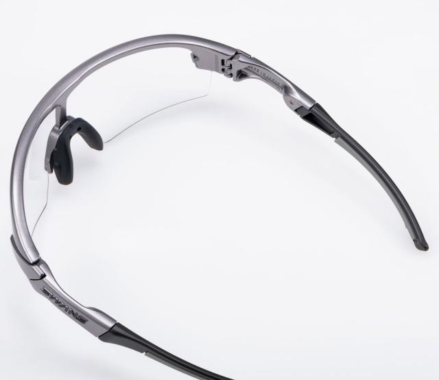 スワンズ SWANS STRIX D.A. 調光レンズモデル STX DA-0066 MGMR マットガンメタリック サングラス メンズ レディース 自転車 ランニング 熱中症対策 STRIXDA006_4