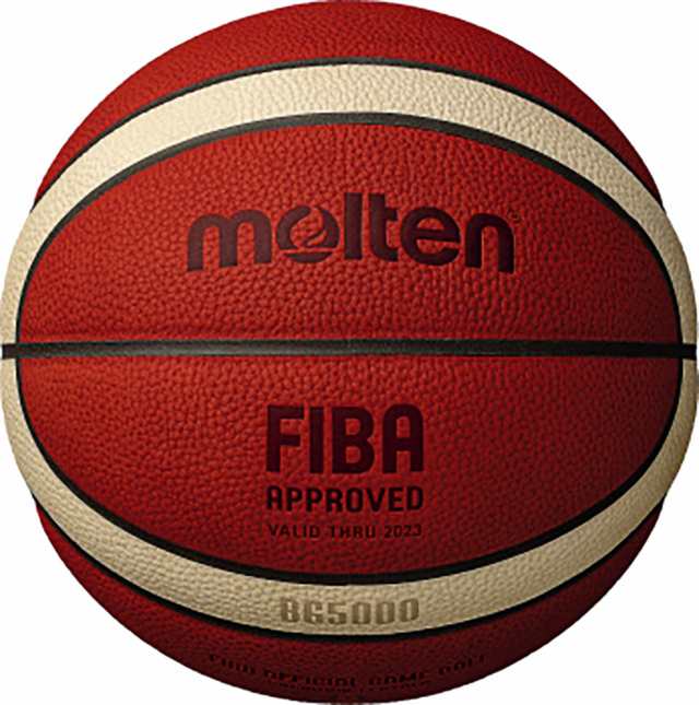 モルテン Molten バスケット バスケットボール 6号球 BG5000 FIBA OFFICIAL GAME BALL オレンジ アイボリー 中学 高校 女子バスケ バスケ