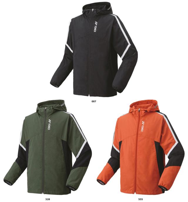 ヨネックス YONEX テニス ユニ裏地付ウィンドウォーマーパーカー  70098