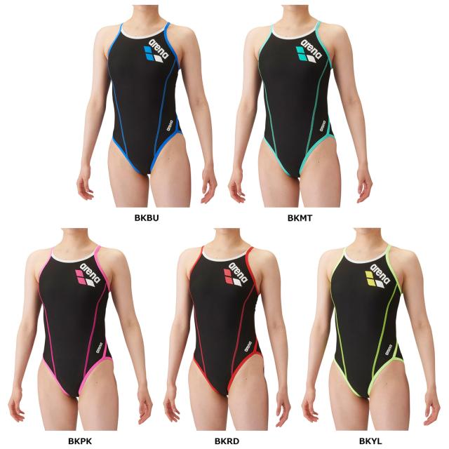 アリーナ arena スイミング SUPERFLYBACK レディース 水着 スイムウエア 水泳 競泳 試合 レース プール 部活動 トレーニング 練習用 WA承認 国際水泳連盟 公式 大会  SAR4100W