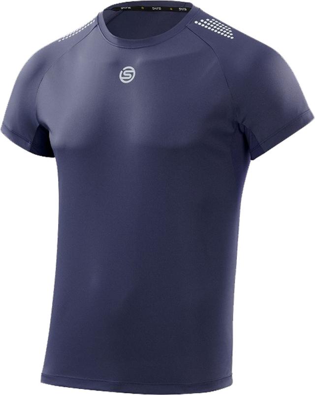 スキンズ SKINS シリーズ3 SERIES-3 メンズ ショートスリーブシャツ スポーツウェア トレーニングウェア 半袖シャツ トップス ジム ランニング 筋トレ インナー  18121345