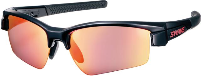 スワンズ SWANS ライオン シン LION SIN ミラーレンズモデル LI SIN-1701 スポーツサングラス メンズ レディース UVカット 野球 バスケ 熱中症対策 屋外  LISIN1701 BK