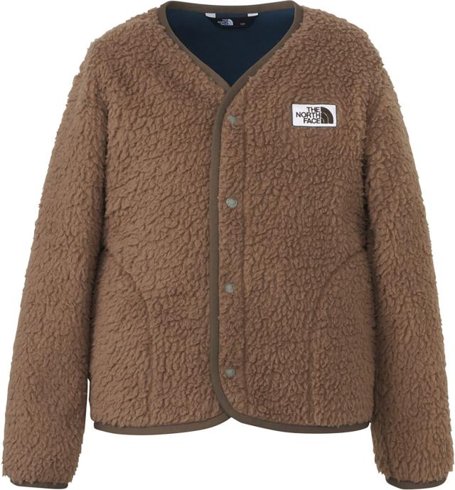 ザ・ノース・フェイス THE NORTH FACE アウトドア キッズ カドルフリースカーディガン 子供服 アウター 上着 保温 秋冬 防寒 キャンプ 旅行 外遊び お出かけ 通学 着脱簡単 ドットボタン ロゴワッペン  NAJ72430 ザ・ノース・フェイス THE NORTH FACE アウトドア キッズ カドル
