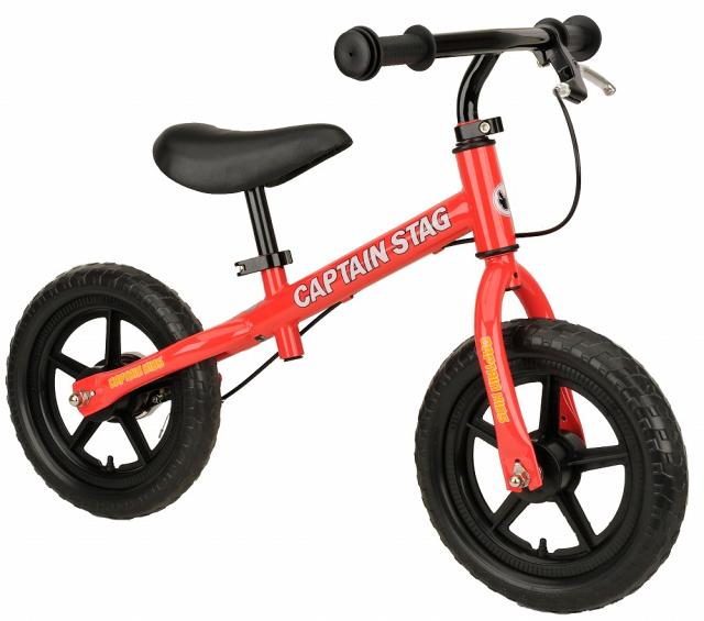 CAPTAIN　STAG キャプテンスタッグ アウトドア トレーニングバイク  あか  12型 YG0250