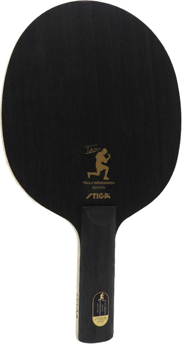 STIGA スティガ 卓球 カーボン トルルスエディション ラウンドタイプ  STR シェークラケット J．T．T．A．A．日本卓球協会公認 スピード コントロール ストレート 部活 1602190137の通販は