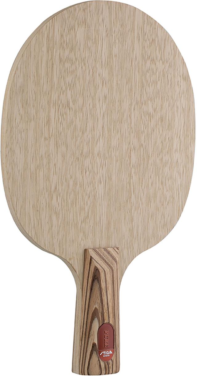 スティガ STIGA 卓球 ピュア ラウンドタイプ PEN ペンラケット JTTA 日本卓球協会 公認 オフェンシブプレイヤー 木材 7枚合板 木目 中国式 部活動 クラブ サークル 練習  1602210165