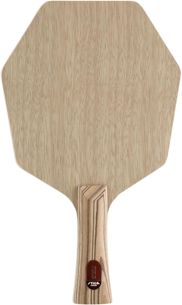 スティガ STIGA 卓球 サイバーシェイプ ピュア FLA シェークラケット JTTA 日本卓球協会 公認 フレア スウィートスポット 7枚合板 多角形 シェークハンド 部活動 クラブ  1602210235