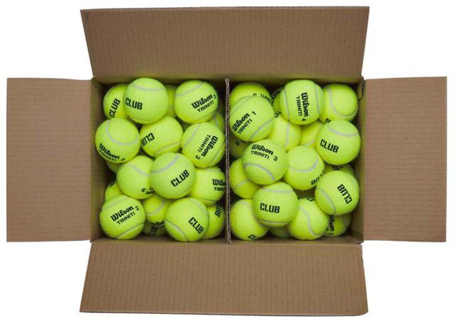 ウイルソン Wilson テニス TRINITI CLUB テニスボール 1箱72球入り WR82015010_2