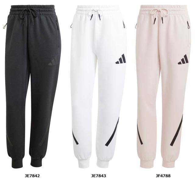 アディダス adidas adidas Z.N.E. パンツ レディース 女性 ウィメンズ ボトムス 長ズボン レギュラーフィット ミッドライズ トレーニング 部活 クラブ活動  KTJ90