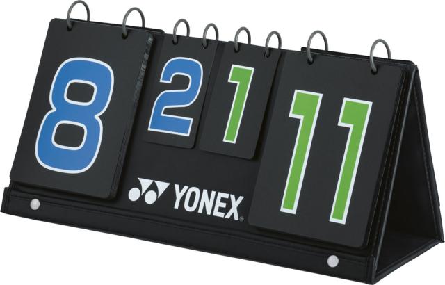 ヨネックス YONEX バドミントン  バドミントン スコアボード 得点板 カウンター 得点 点数 コート用品 最大30点までカウント可 収納ケース付 部活 チーム 試合 トレーニング 練習 大会  AC375 171
