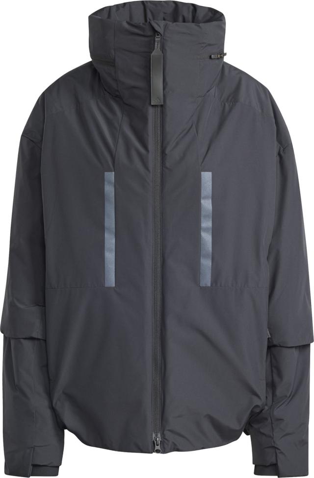 アディダス adidas マイシェルター PRIMALOFT ライトボンバージャケット ダウンジャケット ダウン 撥水 ポケット 雨の日 スポーティー  JMS96の通販は