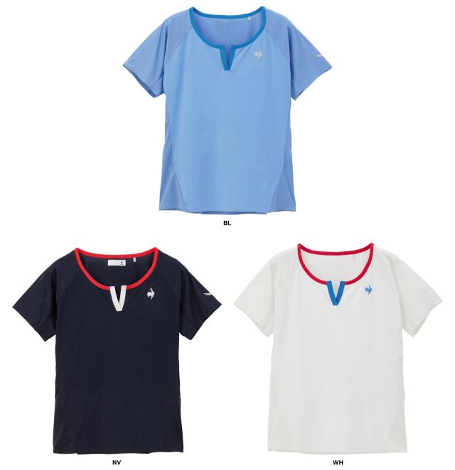 ルコックスポルティフ le coq sportif テニス テニス レディース エールフォルム ゲームシャツ QTWXJA01の通販は