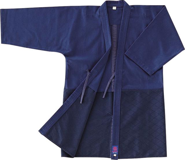 クサクラ KUSAKURA 【男女兼用 剣道着】 25号紺刺子織 剣道衣 4号 身長170〜180cm用   KO254