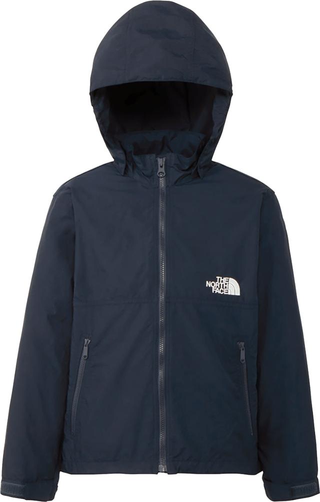 ザ・ノース・フェイス THE NORTH FACE アウトドア コンパクトジャケット 子ども服 ウィンドブレーカー アウター 上着 軽い はっ水 シンプル フード 取り外し可能 普段使い 外遊び キャンプ 記名ラベル  NPJ22510
