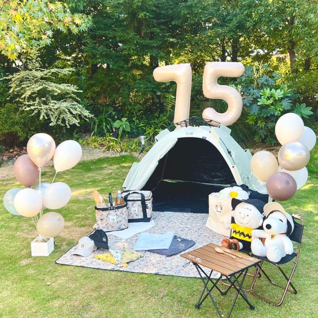 ロゴス LOGOS アウトドア SNOOPY PEANUTS 75YEARS ソーラー Q-TOP フルシェード UVカット 遮光 ワンタッチ 日よけ スヌーピー ピーナッツ 誕生75周年  86001132_15
