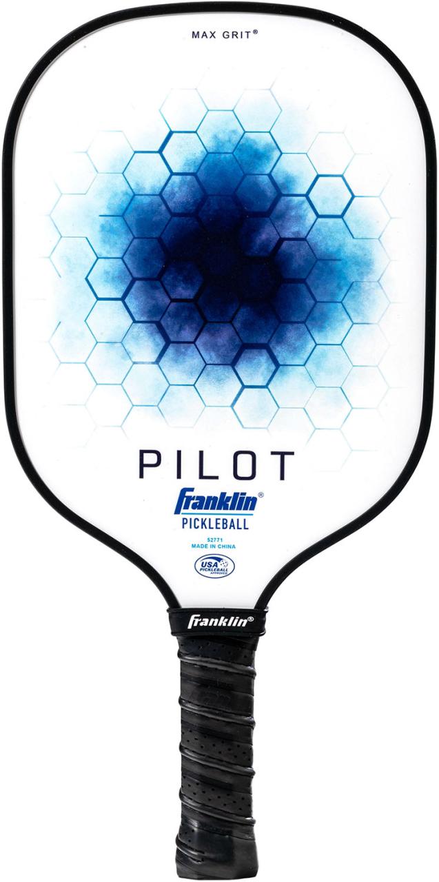 フランクリン Franklin パイロット ブルー Pilot Blue 生涯スポーツ 球技 ピックルボール パドル ラケット競技 USAPA認定 ファイバーグラス クッショングリップ  52771