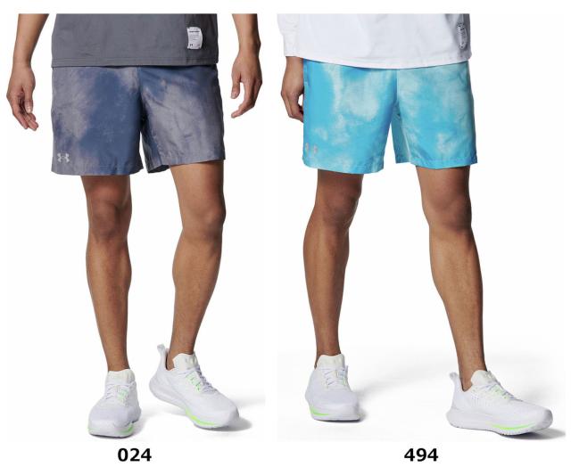 アンダーアーマー UNDER ARMOUR UA モチベート ウーブン プリント ショーツ UA MOTIVATE WOVEN PRINTED SHORTS メンズ ファスナーポケット ハーフパンツ  6001516の通販は 6,730円