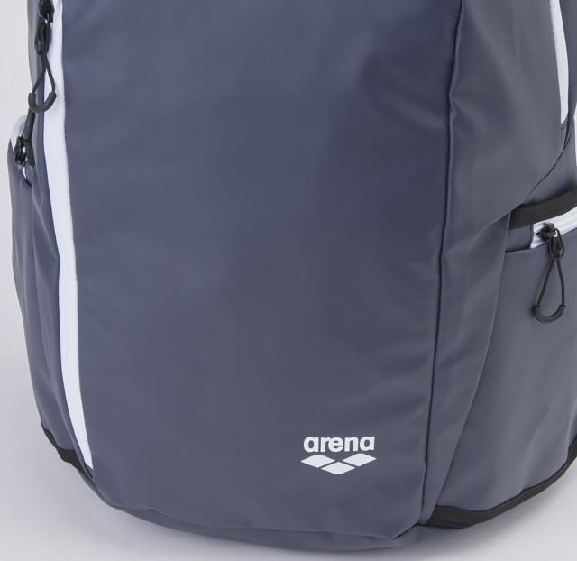 アリーナ arena スイミング バックパック 約30L 招集所持ち込み可 バッグ カバン リュックサック デイパック 水泳 競泳 スイム プール クラブ 撥水 サイドポケット トレーニング 練習  AS5SBP10U_5