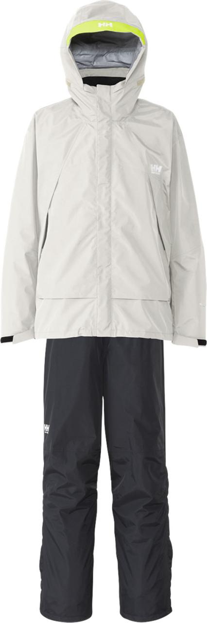 ヘリーハンセン Helly Hansen アウトドア ヘリ—レインスーツ メンズ ジャケット アウター フーディー ロングパンツ 長ズボン 上下セット 防水透湿 撥水 キャンプ ハイキング 登山 抗菌防臭 雨の日  HH12510