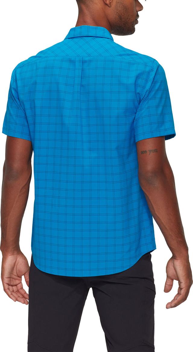マムート MAMMUT アウトドア LENNI SHIRT AF MEN 半袖 シャツ トップス ショートスリーブ 開襟 襟付き トレッキング ハイキング 登山 キャンプ 1015-01660  101501660_5