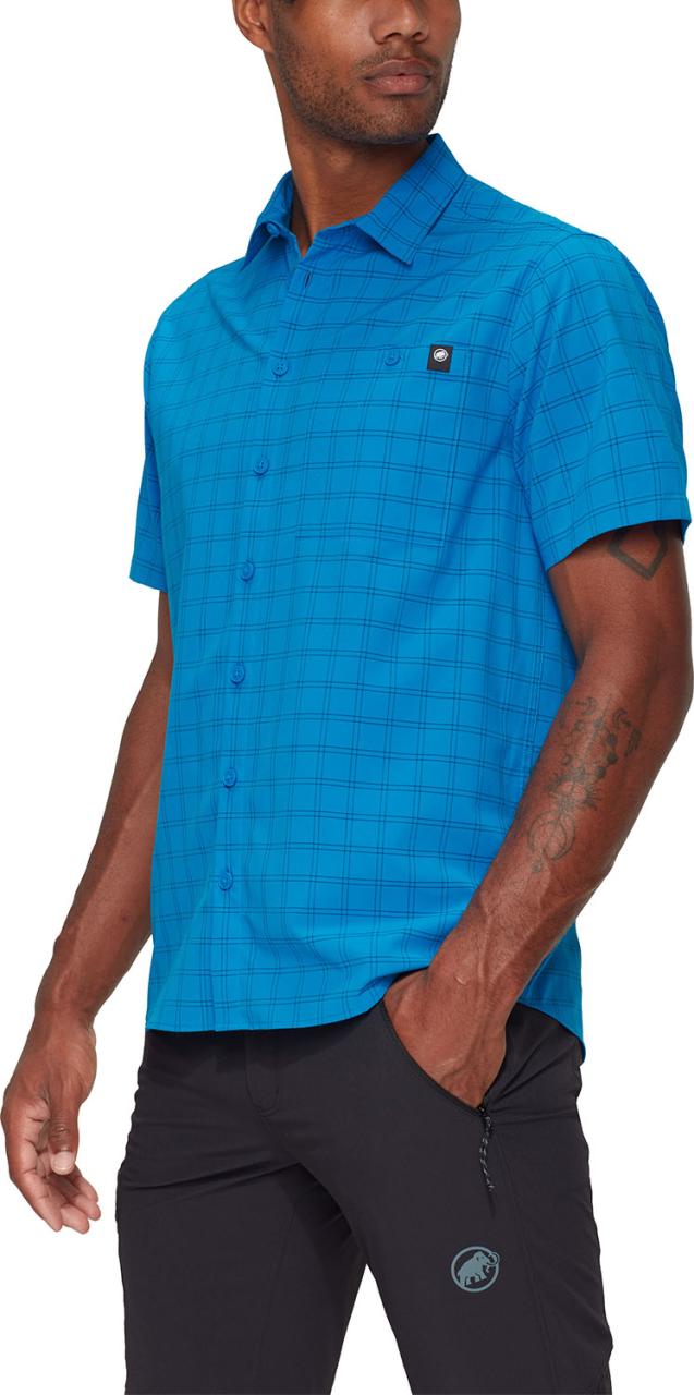 マムート MAMMUT アウトドア LENNI SHIRT AF MEN 半袖 シャツ トップス ショートスリーブ 開襟 襟付き トレッキング ハイキング 登山 キャンプ 1015-01660  101501660_7