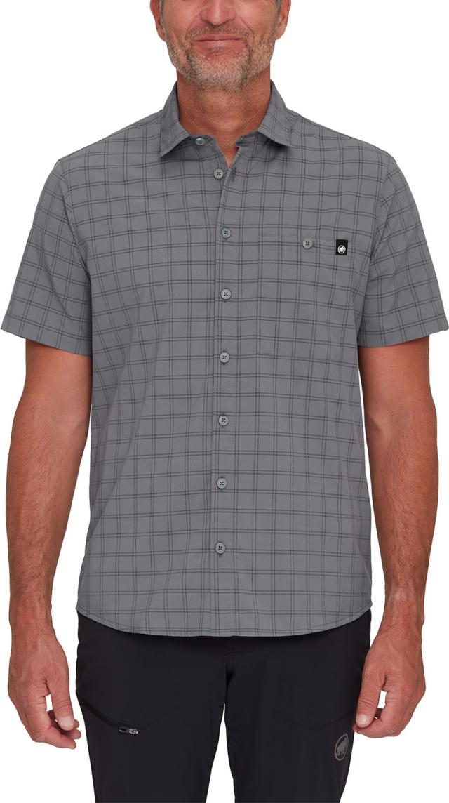 マムート MAMMUT アウトドア LENNI SHIRT AF MEN 半袖 シャツ トップス ショートスリーブ 開襟 襟付き トレッキング ハイキング 登山 キャンプ 1015-01660  101501660_8