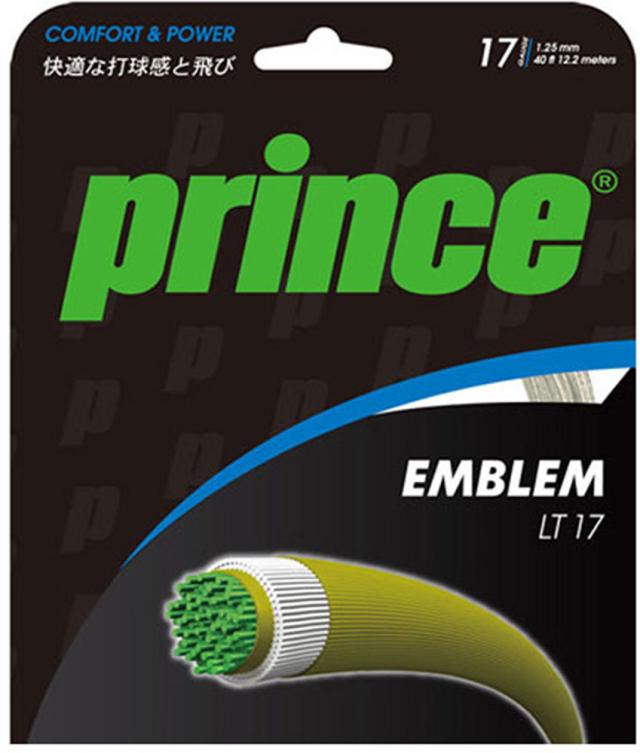 プリンス Prince テニス エンブレム LT 17 5ヶセット テニス ガット PLAYABILITY SERIES  7JJ018 046