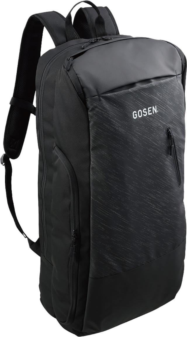 ゴーセン GOSEN テニス ラケットバックパック Townuse 硬式 ソフトテニス バドミントン ケース リュック 持ち運び クラブ 部活 縦型 機能性 部活 クラブ活動 サークル BA25TRB_1