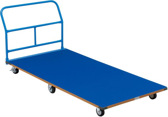 トーエイライト TOEI LIGHT 【メーカー直送品】 マットトラック90×180 台車 運搬 表面カーペット張 学校 体育 授業 イベント 施設 コーナー保護ゴム付 部活 クラブ活動  T1696