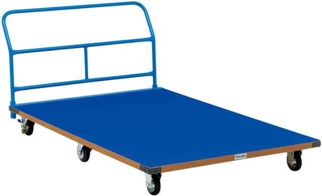 トーエイライト TOEI LIGHT 【メーカー直送品】 マットトラック120×180 台車 運搬 表面カーペット張 学校 体育 授業 イベント 施設 コーナー保護ゴム付 部活 クラブ活動 T1697