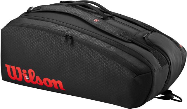 ウイルソン Wilson テニス CLASH V3 15PK RACQUET BAG BLACK/INFRARED WR80382010
