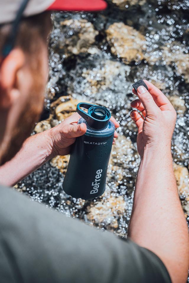 カタダイン KATADYN アウトドア ビーフリー AC 1.0L スレートブルー  14071